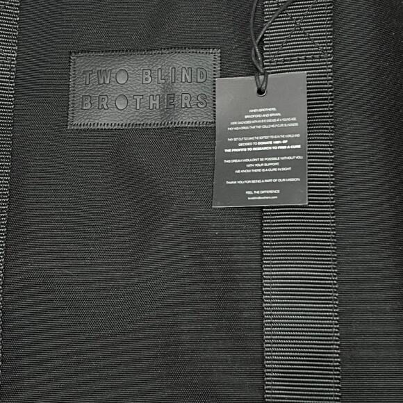 Two Blind Brothers 2BB Black Tote Bag - Picture 3 of 6